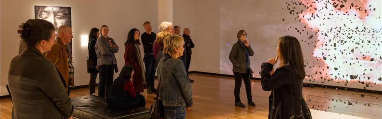 Exhibition Tour - The Uncomfortable Truth: Maree Clarke and megan evans