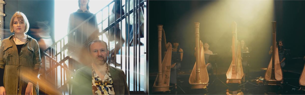 Strings and Voices: Invenio and Harpedelique