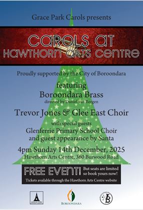 Grace Park Carols Presents Carols at Hawthorn Arts Centre