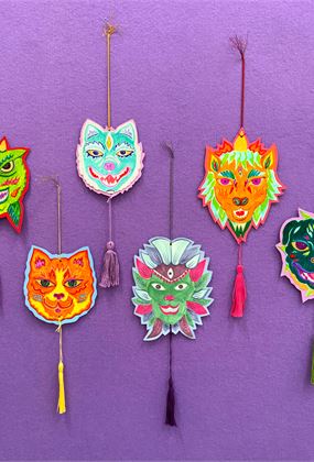 Magic Lunar Mask Charms with Kate Beynon